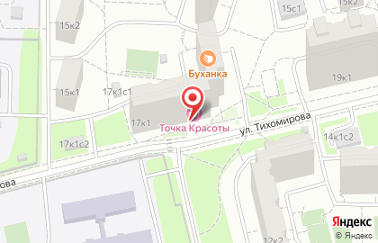Точка красоты на улице Тихомирова на карте