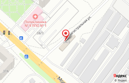 СТО Авто-Сити на Московском шоссе на карте