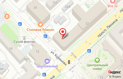 Отдел государственной фельдъегерской службы РФ в г. Якутске на карте