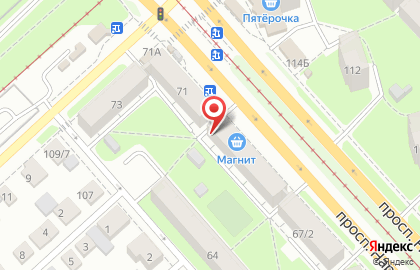 Парикмахерская Татьяна в Ленинском районе на карте