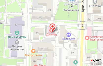 Агентство недвижимости Домино в Томске на карте