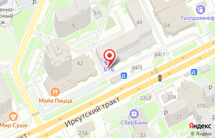 Ателье Ирен на Иркутском тракте на карте
