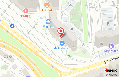 Магазин бытовой химии Абсолют в Центральном районе на карте