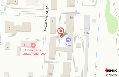 МИР на Предзаводской улице на карте
