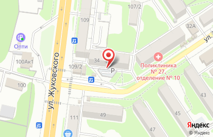 Супермаркет Мария-Ра на улице Дмитрия Донского на карте