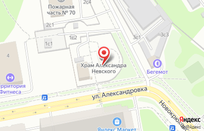 Храм святого благоверного великого князя Александра Невского на карте