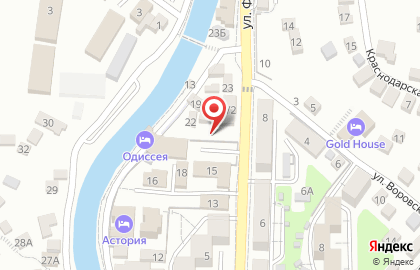Одиссея в Туапсе на карте