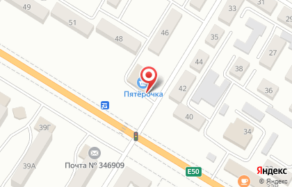 Супермаркет Пятёрочка на Рабоче-Крестьянской улице на карте