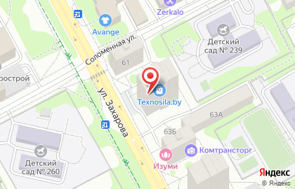 Клипсо на карте