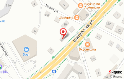 Компания Технополис на Шатурской улице на карте