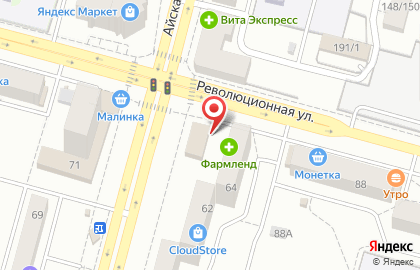 ДНС в Советском районе на карте