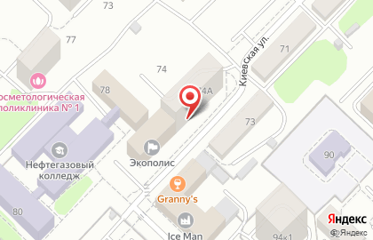 Сёма на Киевской улице на карте