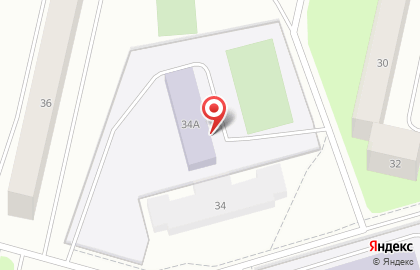 Спортивная школа г. Кировска на Олимпийской улице на карте