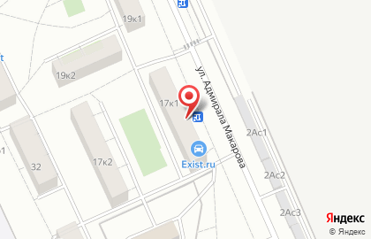 Магазин Мясницкий ряд в Москве на карте