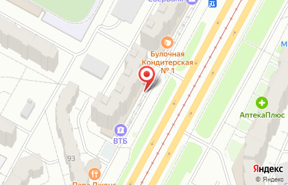 Дверник на проспекте Шахтёров на карте