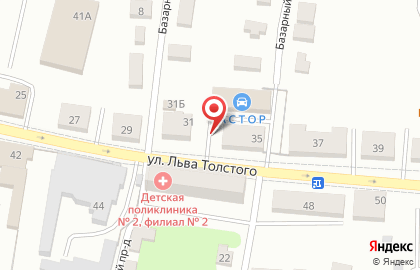 Мебельная компания на улице Льва Толстого на карте