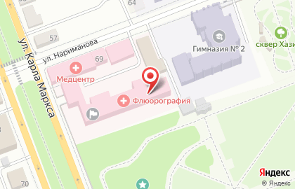 Больница Чистопольская районная больница на карте