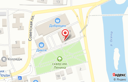 Аптека ВИТРУМ на Советской площади на карте