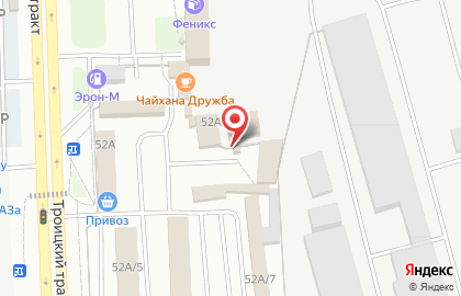 Киоск по продаже колбасных изделий на Троицком тракте на карте