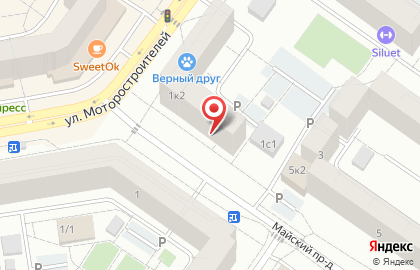 Царский дворик в Майском проезде на карте
