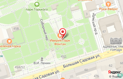 Московская строительная компания на Большой Садовой улице на карте