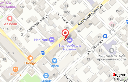 Инвестиционная компания Финам на Кабардинской улице на карте