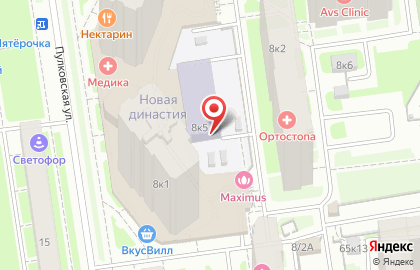 Детский сад №36 на Пулковской улице на карте
