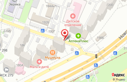 Вита, Промышленный район на Ново-Садовой улице на карте