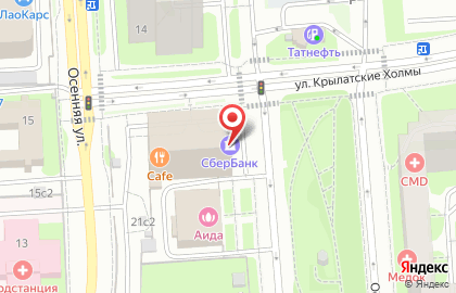 Банкомат СберБанк в Москве на карте