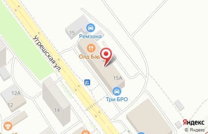 Группа компаний ГЕЛИОС на Угрешской улице на карте