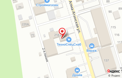 Автомикс на Алма-Атинской улице на карте