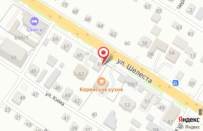 Международная компания ИСТСАЙД на улице Шелеста на карте
