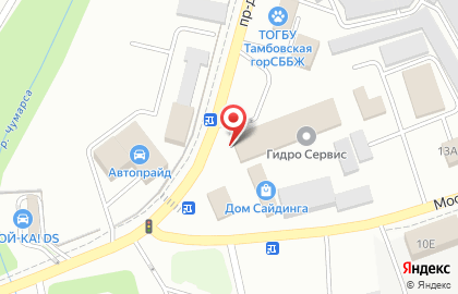 Мастерская по изготовлению памятников и кованых изделий на Московской улице на карте