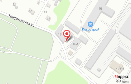 Агентство ритуальных услуг Память на Трифоновской улице на карте