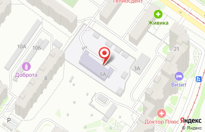Детский сад №392 в Орджоникидзевском районе на карте