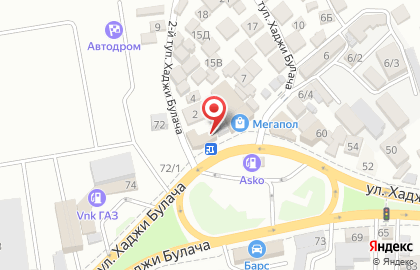 Магазин по продаже автоэмалей в Ленинском районе на карте