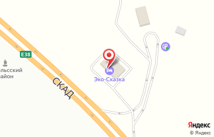 Гостиничный комплекс Эко Сказка на карте