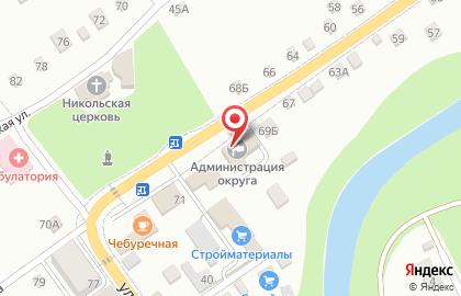Участковый пункт полиции №3 на улице Ленина на карте