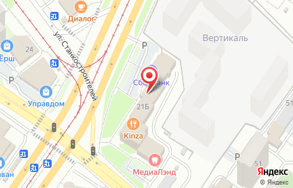 Магазин обуви Belwest в Засвияжском районе на карте