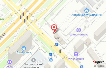 Магазин фруктов и овощей на Георгия Димитрова на карте