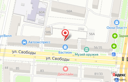 Ярославский филиал Банкомат, КБ Конфидэнс Банк в Кировском районе на карте
