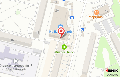 Интим-салон Интим на улице Бархатовой на карте