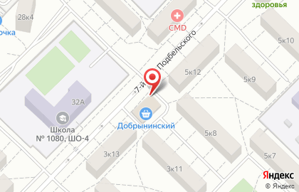 Магазин БеларусЪ на Бульваре Рокоссовского на карте
