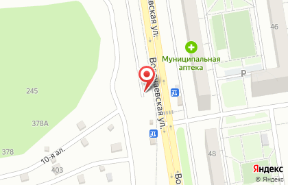 Киоск по продаже фруктов и овощей в Новосибирске на карте