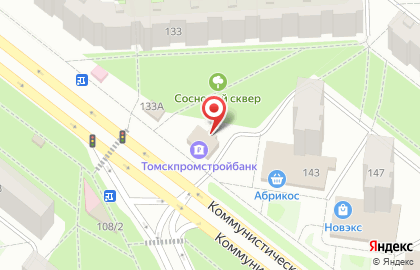 Банк Открытие в Томске на карте