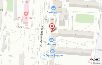 Ритуальная служба Артель на улице Фугенфирова на карте