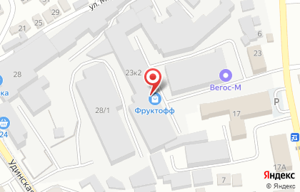 Оптовый магазин игрушек игрушек на улице Воровского на карте