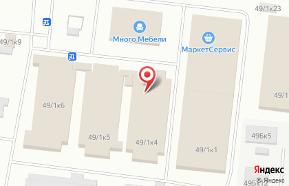 Магазин Рабочая одежда и обувь на площади Сибиряков-Гвардейцев на карте