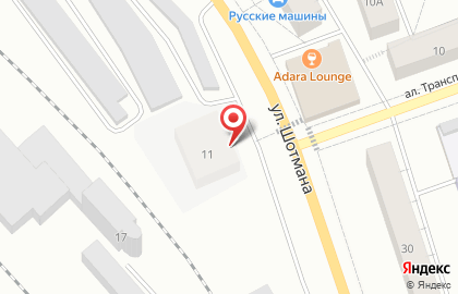 Сеть киосков и магазинов свежей выпечки Метро-II на улице Шотмана, 11/1 киоск на карте