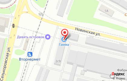 Торговая компания Межрегионснаб в Чкаловском районе на карте